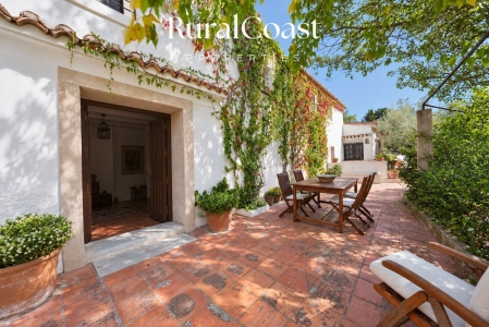 Finca con 262 m² construidos, parcela de unos 9.300 m² y pozo propio, a pocos metros del pueblo de Torremanzanas