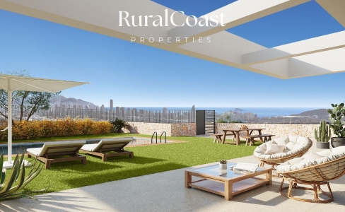 Precioso chalet de lujo en Finestrat con vistas al mar y montaña