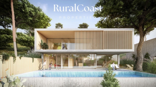 Luxus, Natuur, Stijl en Panoramisch Uitzicht op Zee en Bergen