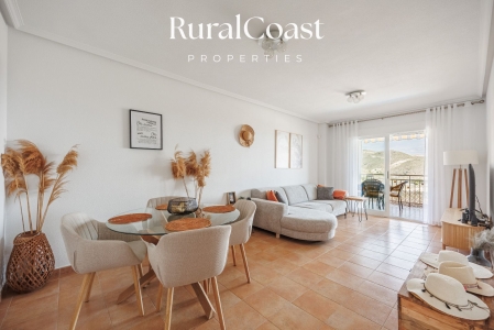 Piso con vistas al mar y gran terraza privada en La Nuza, El Campello