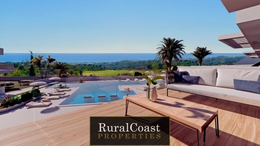 Sensational bungalow in Finestrat. 3 bedrooms. 2 bathrooms. Pool. Sea and mountain views