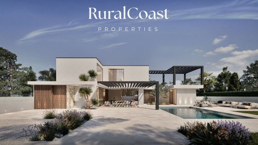 Villa de lujo de obra nueva en Las Rotas, Denia, con piscina privada y vistas al Montgó