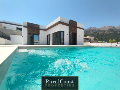 Exceptional modern house in Polop, very close to La Nucia