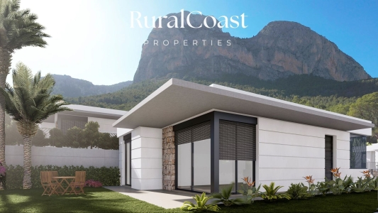 Moderne villa in Polop Hills met privétuin