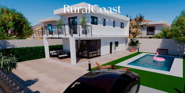 Unglaubliche freistehende Villa in Gran Alacant. 228 m2 gebaut. 300m² Grundstück. 4 Zimmer. 3 Badezimmer