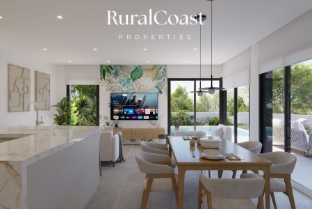 Villa moderna con piscina y vistas abiertas en Villajoyosa