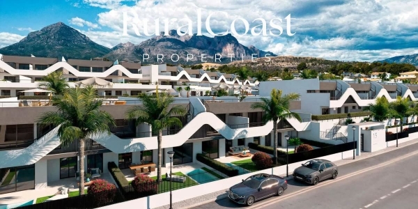 Piso en venta en Alfaz del Pi, con 93,06m2, 2 habitaciones y 2 baños, Piscina, Garaje y Ascensor.