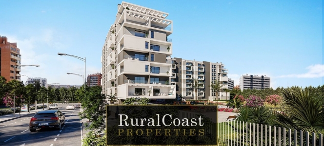 Precioso apartamento moderno en Alicante con 2 dormitorios, 2 baños, garaje y piscina comunitaria