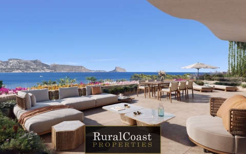Impresionante piso en L´Albir. 3 habitaciones. 3 baños. Piscina comunitaria y vistas al mar y montaña