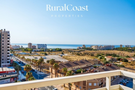 Apartamento en séptima planta con vistas al mar en una ubicación privilegiada de El Campello