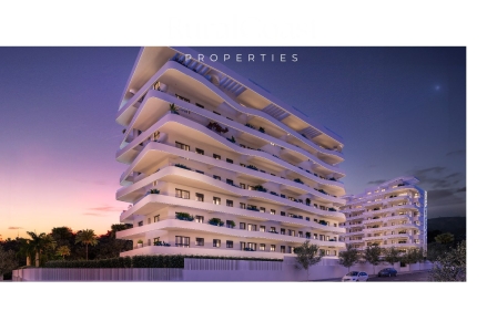 Modern appartement met terras in Villajoyosa