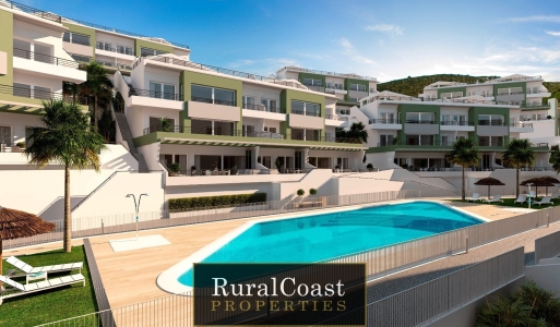 Apartment for sale in Xeresa, with 86 m2, 2 bedrooms and 2 bathrooms and pool.